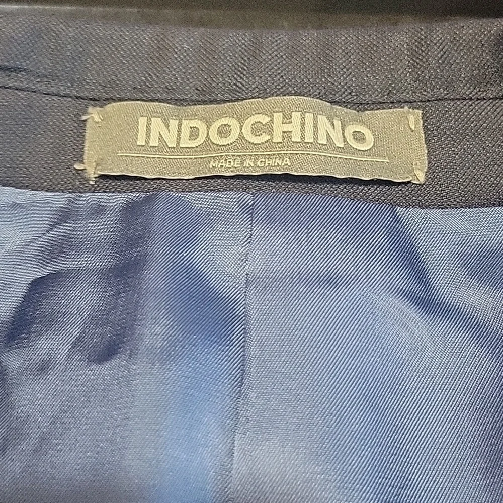 Indochino Navy Wool Blazer 44 Quiet Luxury Custom Bespoke